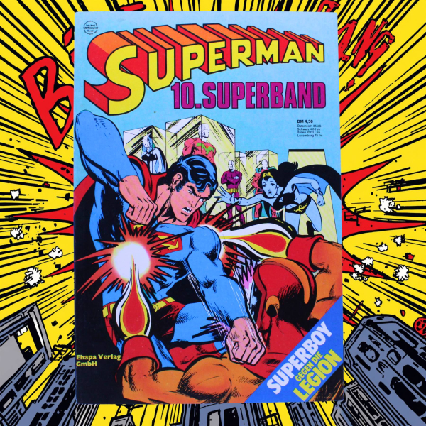 Superman 10. Superband 1978 Ehapa Legion der Superhelden | Hoppla-Stuff